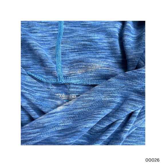 Columbia Outerspaced Omni-Wick Hooded Pullover (Women's) (S) (Blue) - Picture 2 of 3